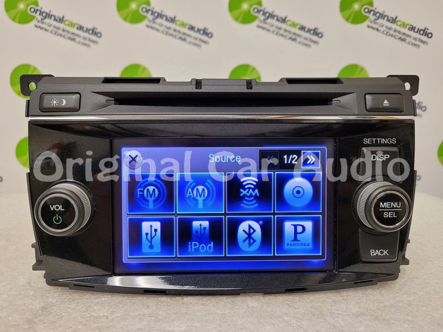 2013 - 2015 Honda Crosstour OEM AM FM CD Player Touchscreen Radio