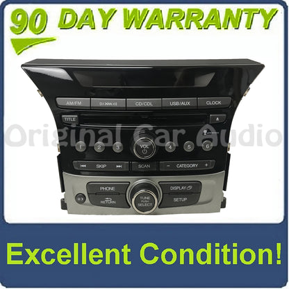 2013 2014 2015 Honda Pilot OEM Gracenote SAT XM radio receiver CD Player