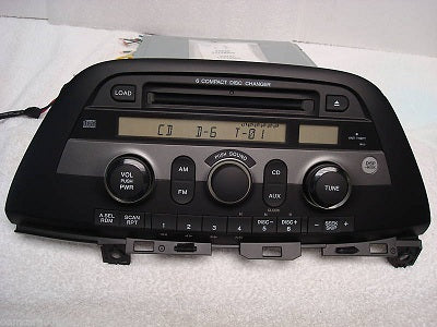 Honda ODYSSEY Radio AUX MP3 6 Disc CD Changer Player 1BU3 39100-SHJ-C400 2005 2006 2007 2008 2009 2010 05 06 07 08 09 10