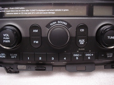 05 06 07 Honda ODYSSEY Radio 6 Disc CD Changer Player Stereo 1PU0 39100-SHJ-A200