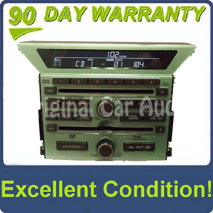 HONDA Pilot Radio 6 Disc Changer CD DVD Player Rear Entertainment System 1TV0 2009 2010 2011 OEM 39100-SZA-A800