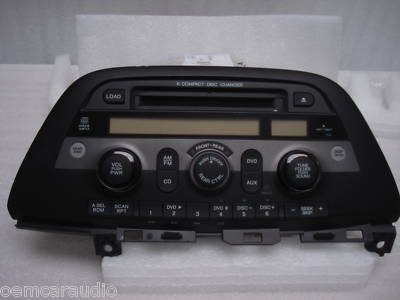 08 09 2010 Honda ODYSSEY Radio MP3 DVD AUX 6 DISC CD PLAYER 1XU5 Ho1XU5