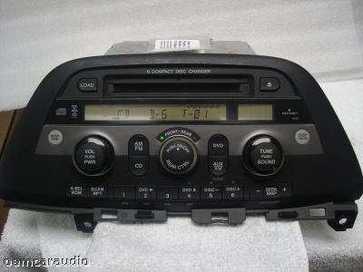 05 06 07 08 Honda Odyssey AM FM 6 CD XM Radio 1XU0 39100-SHJ-A300 Ho1XU0