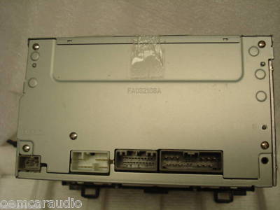 2007 -2010 Honda CRV XM Radio and 6  CD Changer