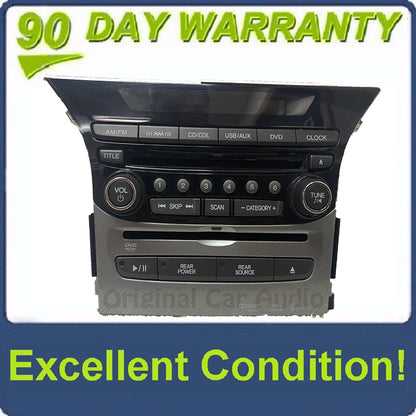 2011 2012 2013 2014 2015 Honda PILOT AM/FM/DVD/CD-Player Radio 1PV1 OEM