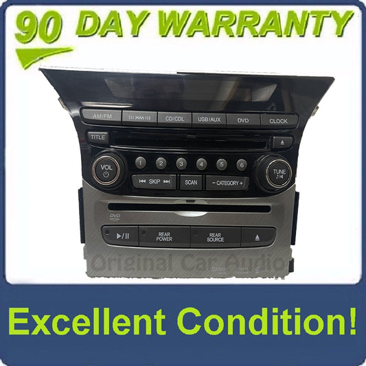 2011 2012 2013 2014 2015 Honda PILOT AM/FM/DVD/CD-Player Radio 1PV1 OEM