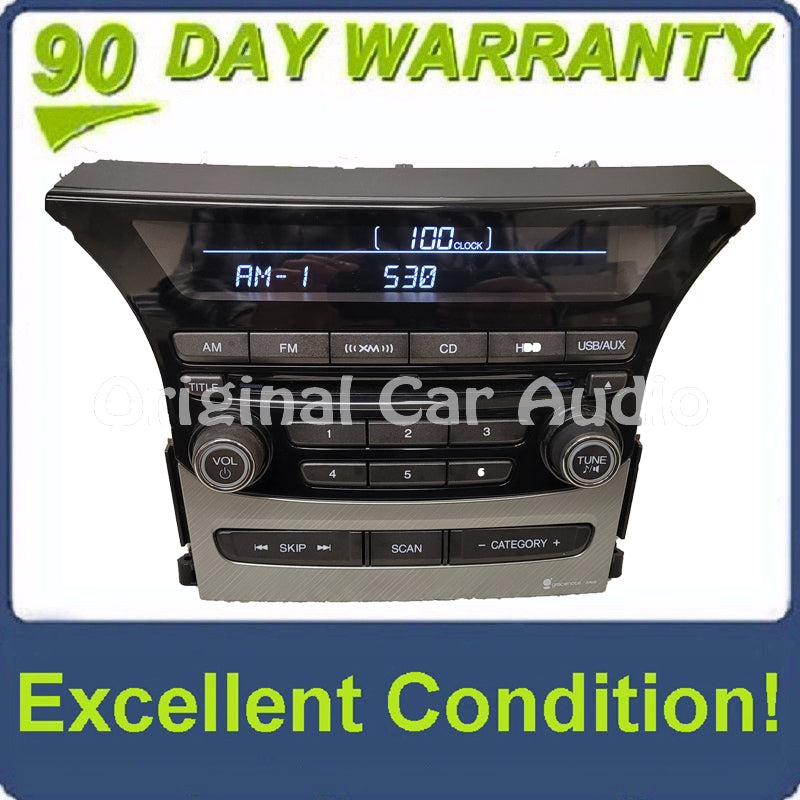 2012 - 2015 Honda Pilot OEM AM FM Navigation Gracenote Radio 2AV0