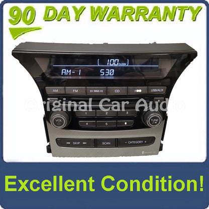2012 - 2015 Honda Pilot OEM AM FM Navigation Gracenote Radio 2AV0