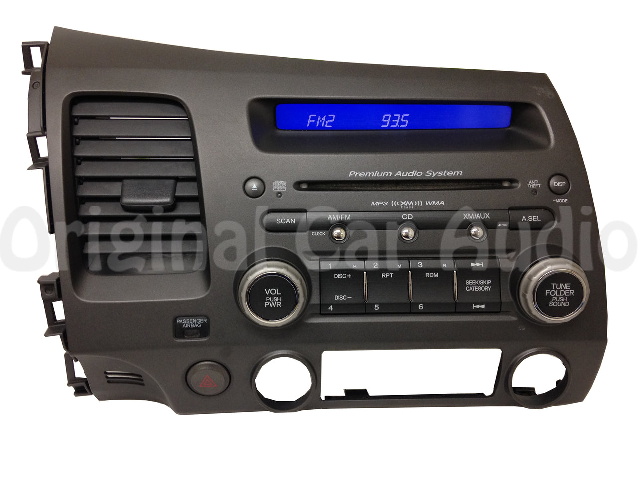 Honda Premium Audio System Radio MP3 CD Player XM 4PC0