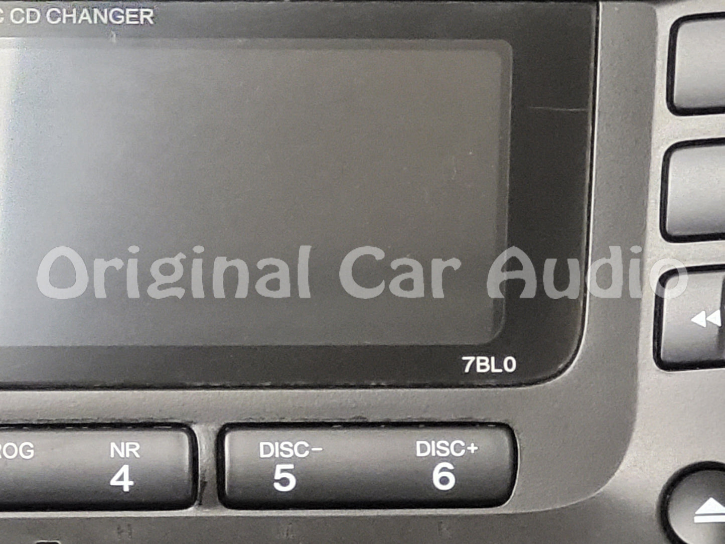 2003 2004 2005 2006 2007 Honda Accord Radio 6 Disc CD Changer Player Aux 7BL0 FACEPLATE ONLY