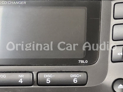 2003 2004 2005 2006 2007 Honda Accord Radio 6 Disc CD Changer Player Aux 7BL0 FACEPLATE ONLY
