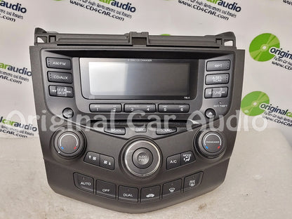 2003 2004 2005 2006 2007 Honda Accord Radio 6 Disc CD Changer Player Aux 7BL0 FACEPLATE ONLY