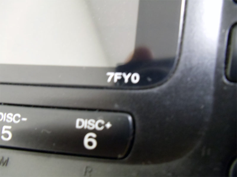 2003 Honda Accord EX Radio 6 CD Changer 7FY0 Premium Audi System