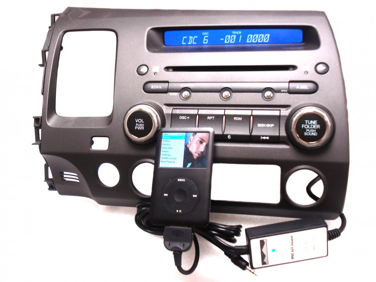 HONDA ACURA Auxiliary Adapter IPOD MP3 Player 1998 1999 2000 2001 2002 2003 2004 2005