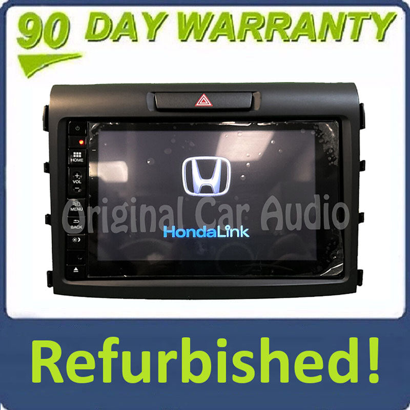 Refurbished 2015 - 2016 Honda CRV OEM Touch Screen Bluetooth AM FM SAT Receiver 9XN2