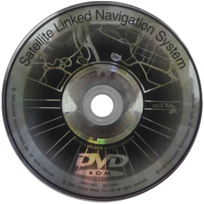 Honda Odyssey Pilot Acura RL TL MDX CL Navigation GPS Disc Update Black Disk 00 01 02 03 04 05