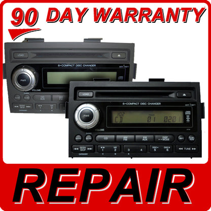 REPAIR HONDA RIDGELINE Radio Stereo 6 CD Player Aux XM 2006 2007 2008 06 07 08 3TS0 3TS1