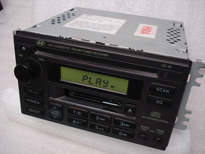 2002 - 2004 Hyundai SONATA Radio Tape Cassette CD Player