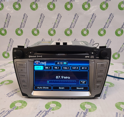 Refurbished 2010-2013 HYUNDAI Tucson OEM Radio Navigation Stereo MP3 Sat CD Player Receiver
