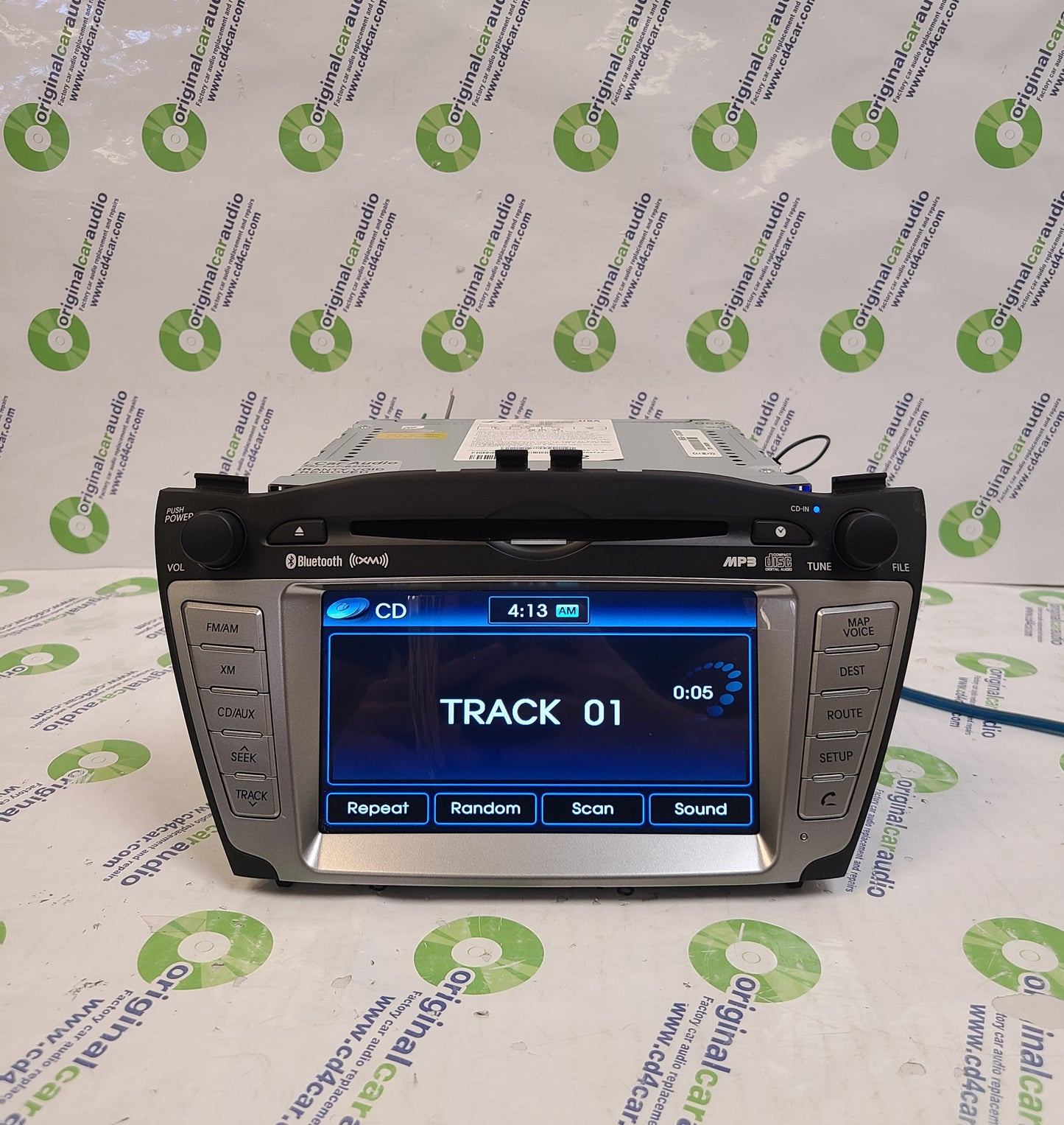 Refurbished 2010-2013 HYUNDAI Tucson OEM Radio Navigation Stereo MP3 Sat CD Player Receiver