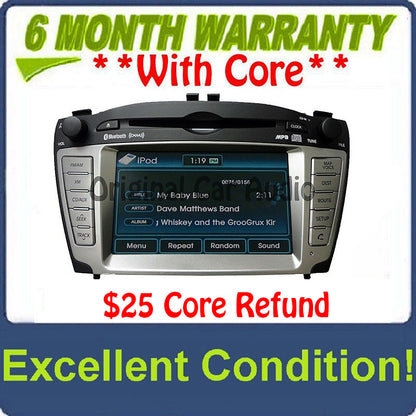 2010-2013 HYUNDAI Tucson OEM Radio Navigation Stereo MP3 Sat CD Player Receiver