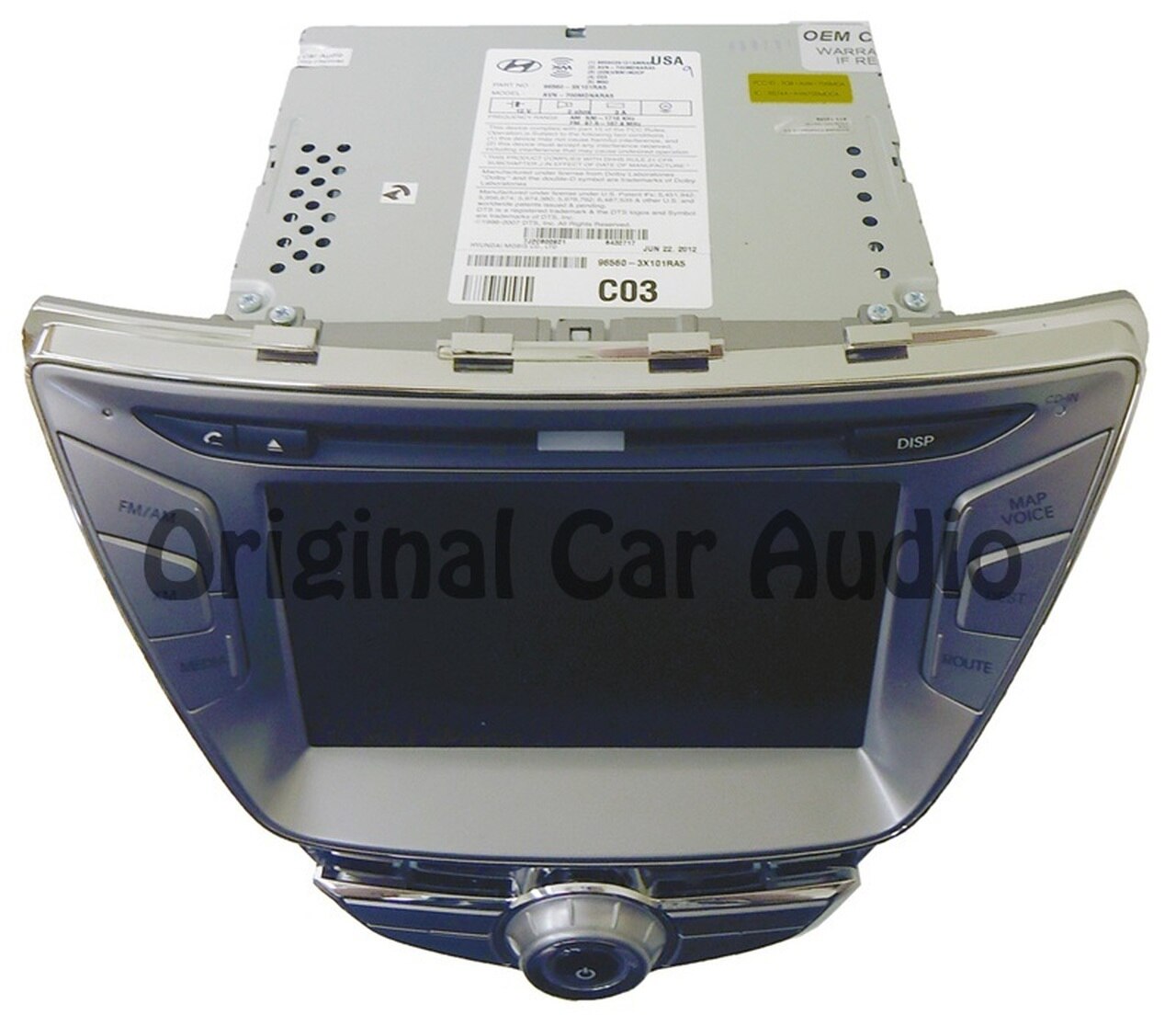 2011-2013 11 12 13 Hyundai ELANTRA Refurbished Navigation Radio XM Satellite CD