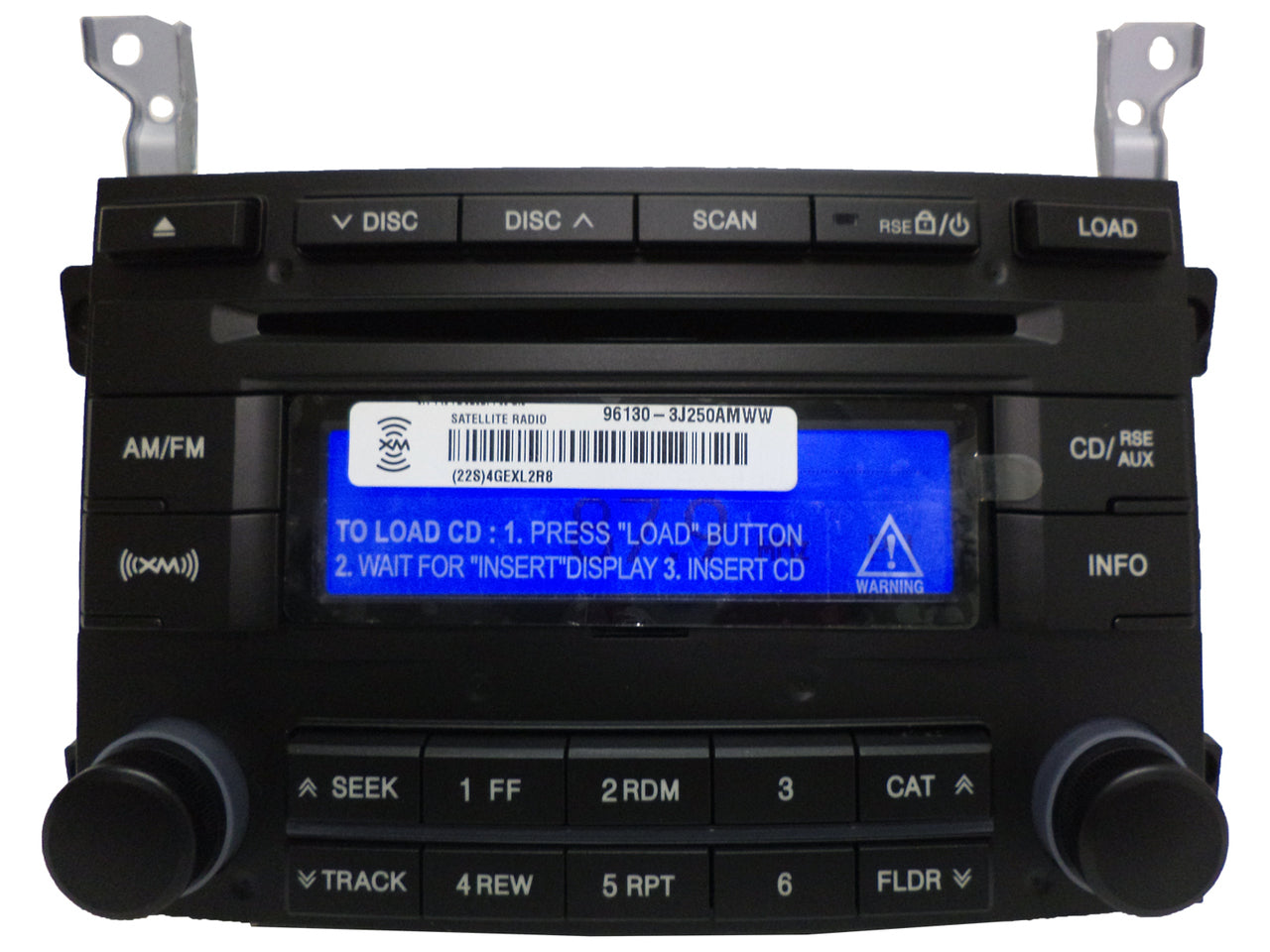 HYUNDAI Veracruz Infinity Radio Stereo 6 Disc Changer MP3 CD Player XM Satellite 2009 2010 2011 2012 961303J250