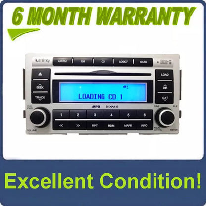 2007 2008 07 08 HYUNDAI Santa Fe INFINITY Radio Stereo 6 Disc Changer MP3 CD Player XM Satelite Radio OEM