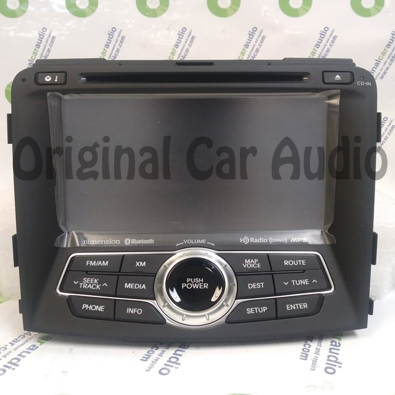 Hyundai Infinity XM radio navigation Bluetooth CD player OEM New Touch screen!