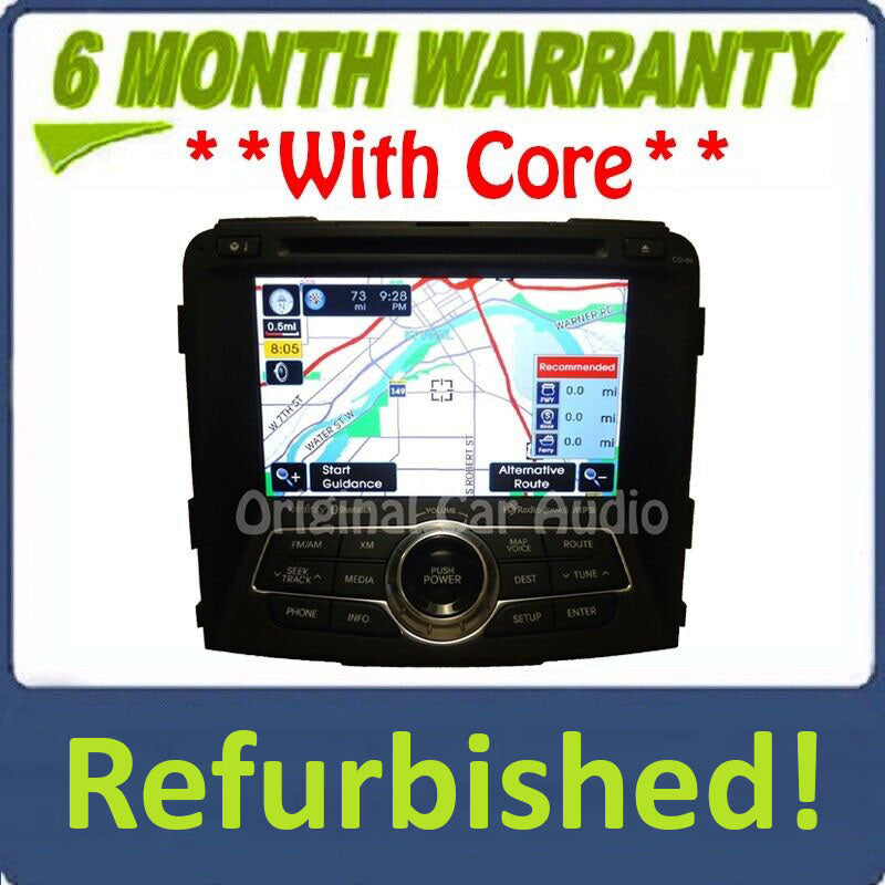 Hyundai Infinity XM radio navigation Bluetooth CD player OEM New Touch screen!