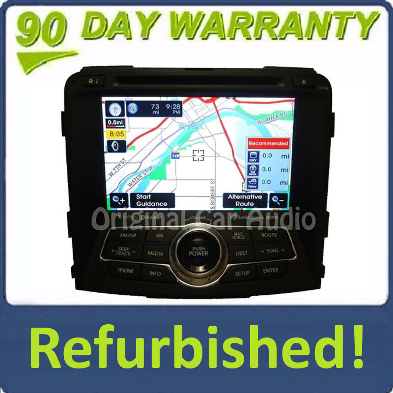 Refurbished 2011 - 2015 HYUNDAI Sonata Infinity XM HD Radio Navigation CD Player Receiver