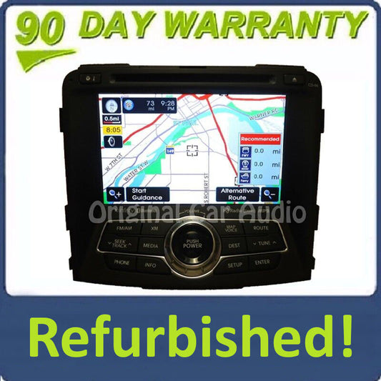 Refurbished 2011 - 2015 HYUNDAI Sonata Infinity XM HD Radio Navigation CD Player Receiver