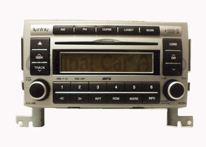 07 08 Hyundai Sante Fe OEM Factory Stereo AM FM Radio 6 Disc Changer CD Player