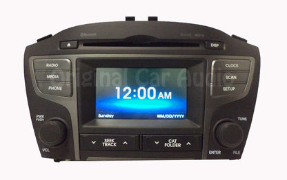 2014 2015 Hyundai Tucson OEM NON-Navigation Touchscreen Bluetooth MP3 XM CD Player Receiver