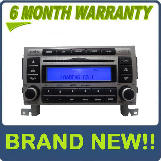 New 2007 2008 Hyundai Sante Fe OEM Stereo Radio and 6 CD changer MP3