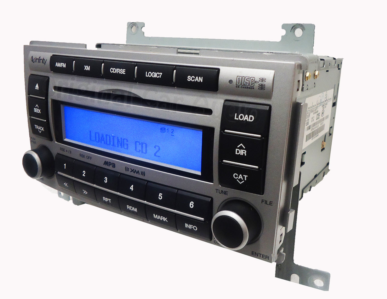 New 2007 2008 Hyundai Sante Fe OEM Stereo Radio and 6 CD changer MP3