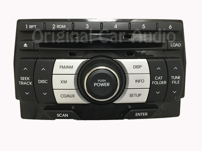 Hyundai Genesis OEM Satellite Radio 6 Disc CD Player Stereo