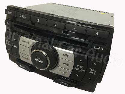Hyundai Genesis OEM Satellite Radio 6 Disc CD Player Stereo