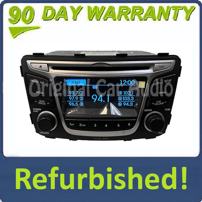 Refurbished 2015 Hyundai Accent Factory OEM XM Radio MP3 and CD player