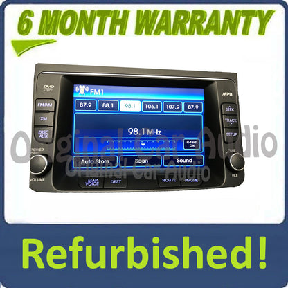 Refurbished 2009 - 2014 Hyundai Genesis OEM Navigation Display Screen