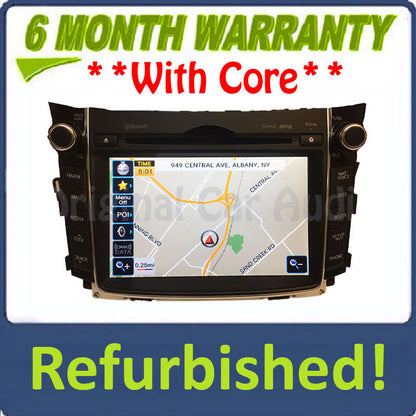 Refurbished 2013 - 2015 Hyundai Elantra BlueLink Navigation GPS Bluetooth XM HD Radio Receiver