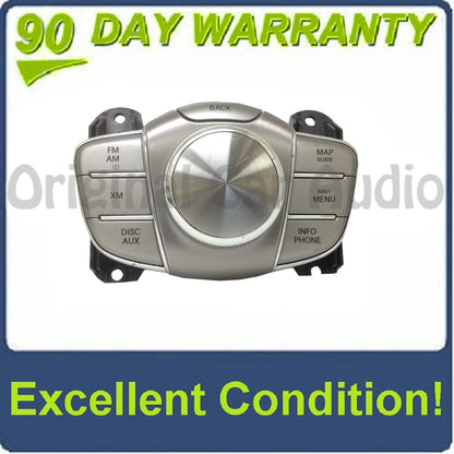 2009 2010 2011 2012 HYUNDAI GENESIS NAVI XM DISC AUX CONTROL SWITCH PANEL 96540-3M300