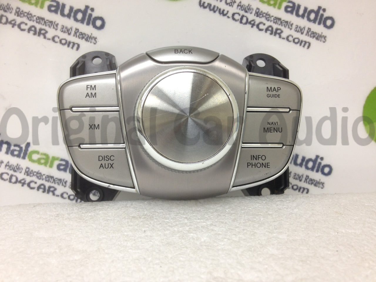 2009 2010 2011 2012 HYUNDAI GENESIS NAVI XM DISC AUX CONTROL SWITCH PANEL 96540-3M300