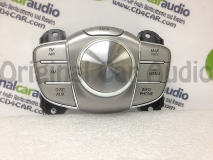2009 2010 2011 2012 HYUNDAI GENESIS NAVI XM DISC AUX CONTROL SWITCH PANEL 96540-3M300