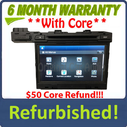 Refurbished 2015 Hyundai Sonata OEM Navigation Display Screen CD player Receiver