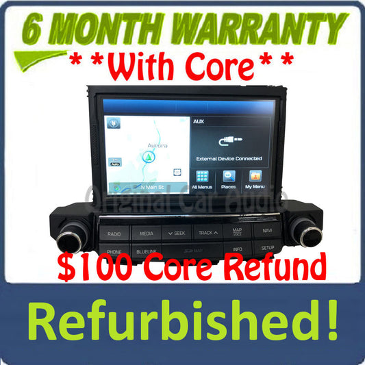 Refurbished 2015 - 2018 Hyundai Tucson OEM Touch Screen Navigation Multimedia Receiver
