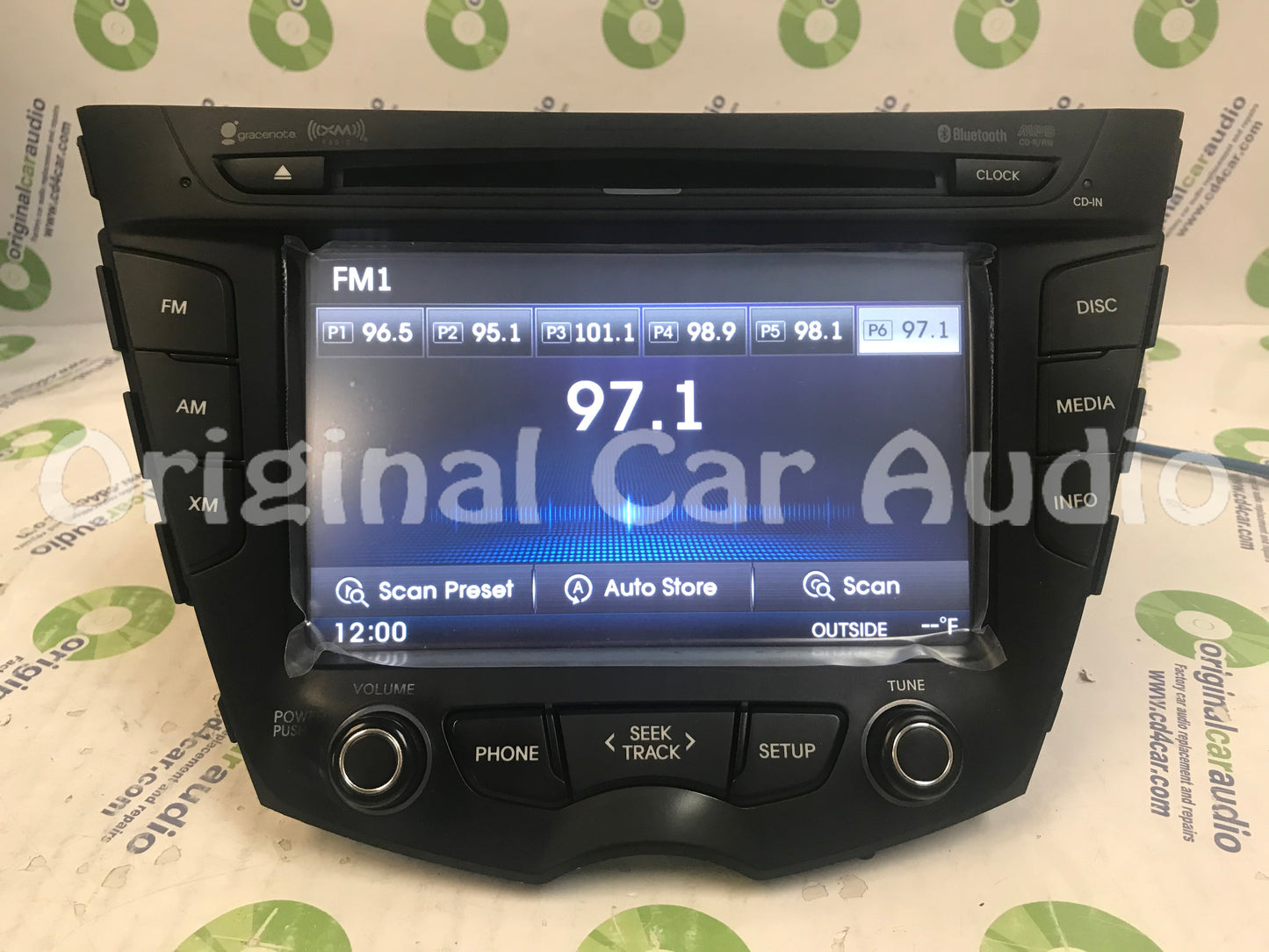 Refurbished 2011 - 2017 Hyundai Veloster OEM Gracenote Bluetooth CD AM FM  Radio Media Receiver
