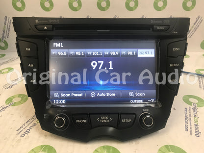 Refurbished 2011 - 2017 Hyundai Veloster OEM Gracenote Bluetooth CD AM FM  Radio Media Receiver