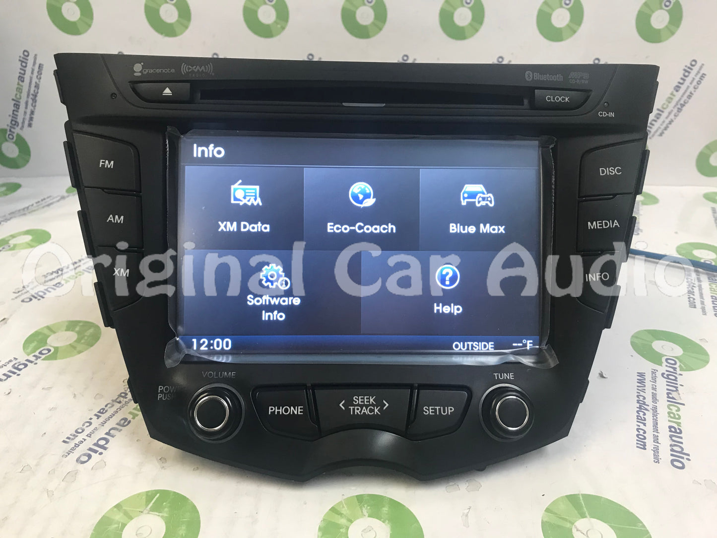 Refurbished 2011 - 2017 Hyundai Veloster OEM Gracenote Bluetooth CD AM FM  Radio Media Receiver
