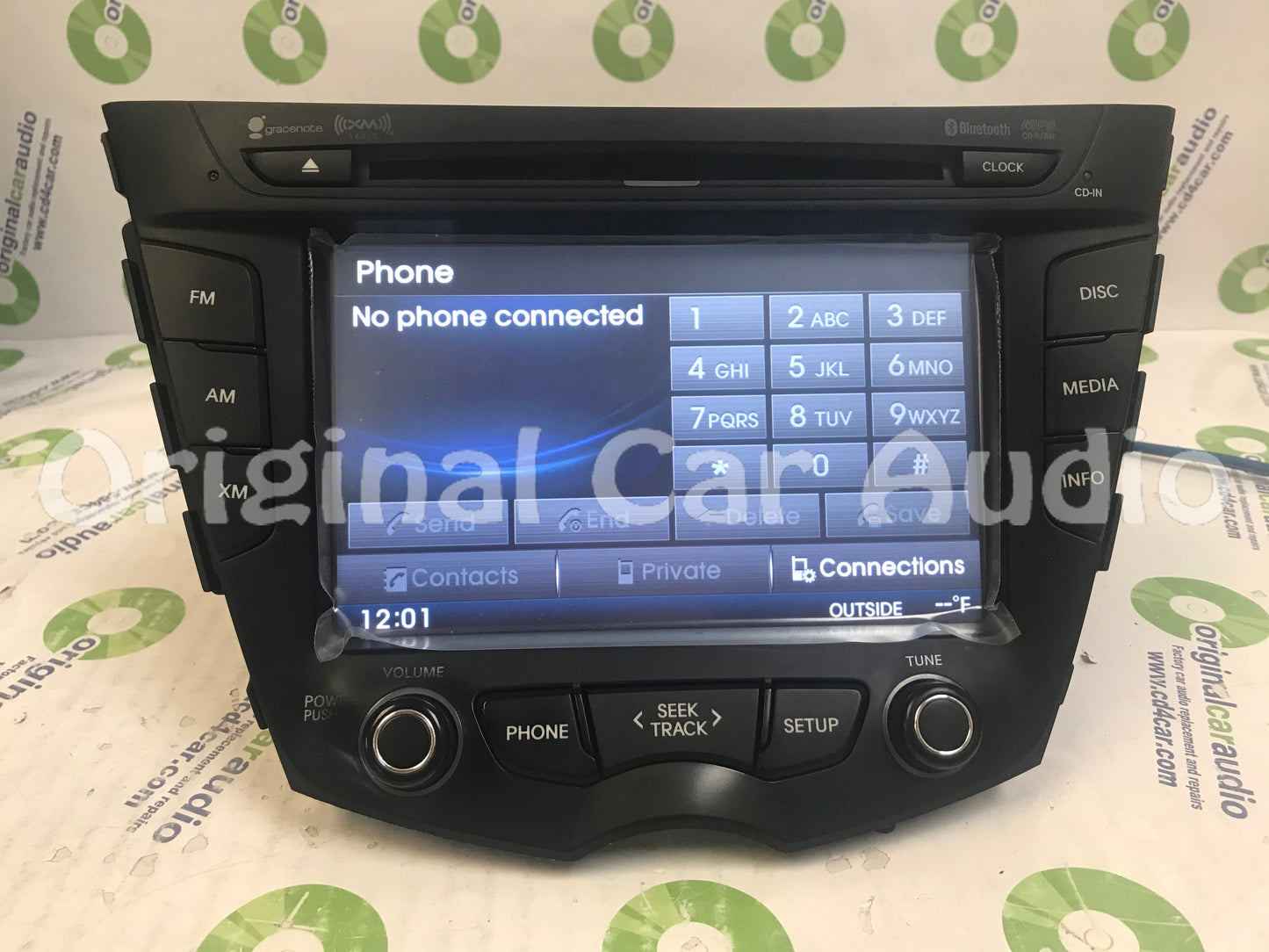 Refurbished 2011 - 2017 Hyundai Veloster OEM Gracenote Bluetooth CD AM FM  Radio Media Receiver
